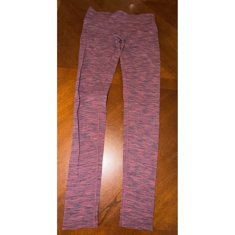 ALO Red Black Leggings Sz S